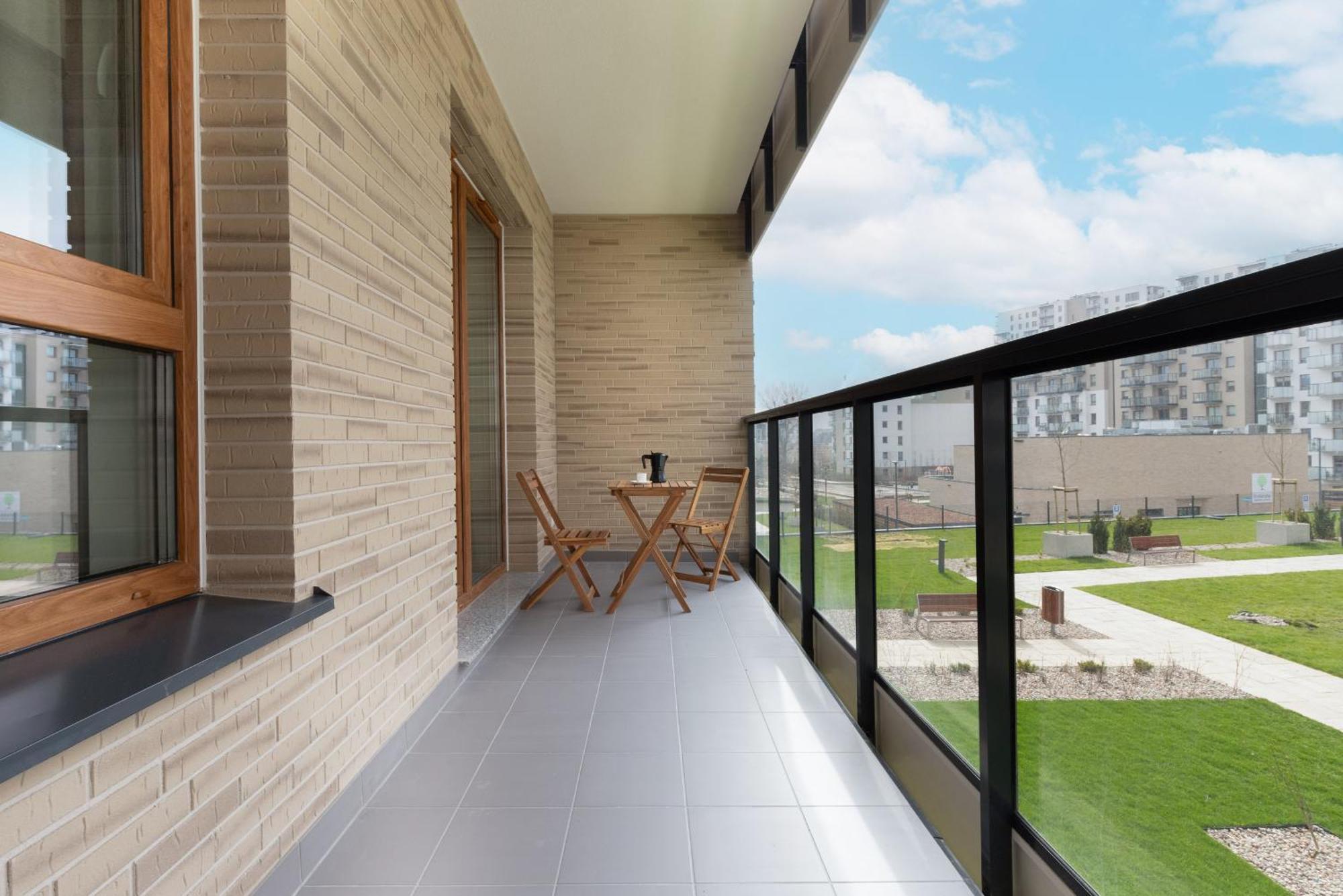 Nowa Letnica Comfortable Apartments With Balcony & Parking Gdansk By Noclegi Renters מראה חיצוני תמונה