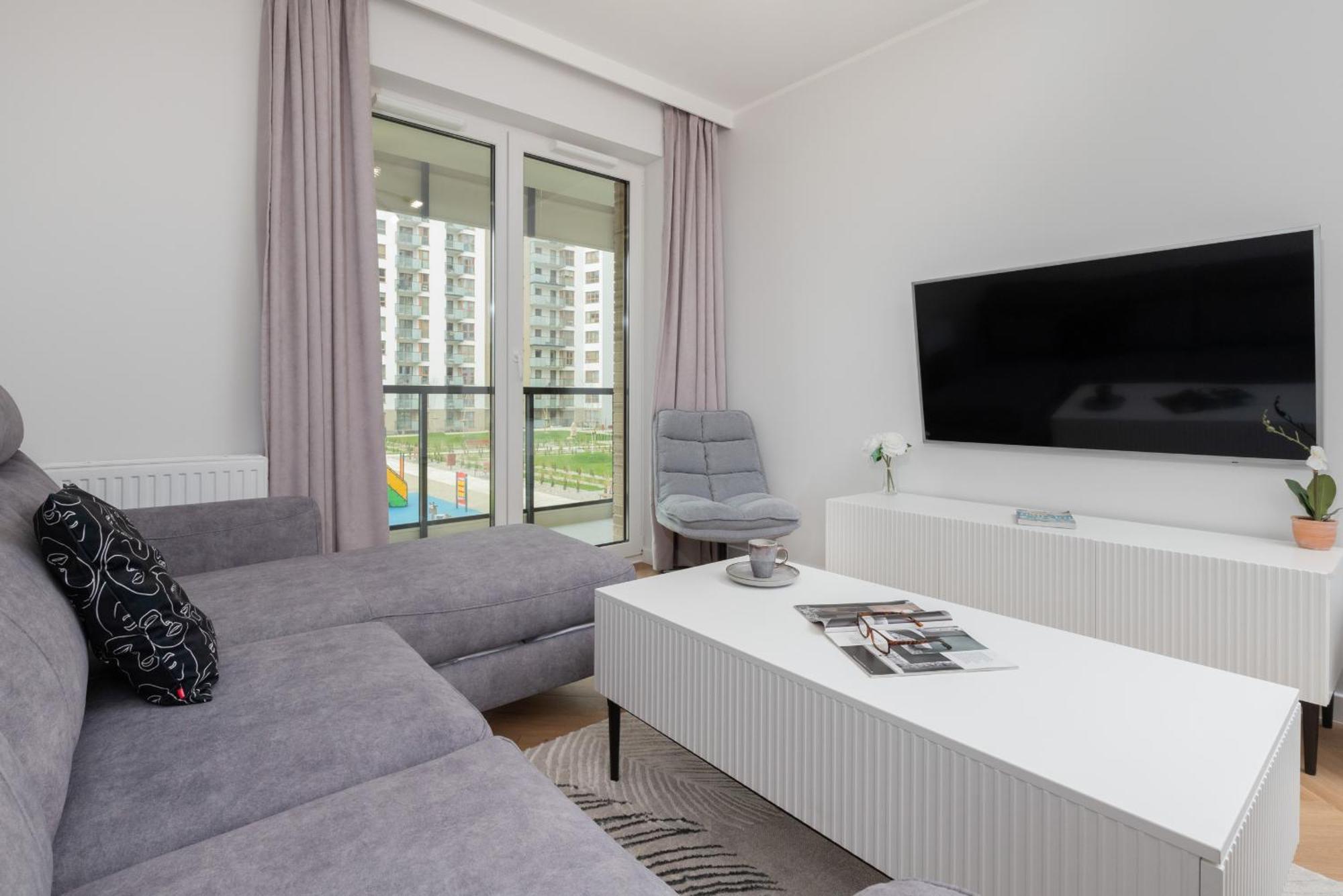 Nowa Letnica Comfortable Apartments With Balcony & Parking Gdansk By Noclegi Renters מראה חיצוני תמונה