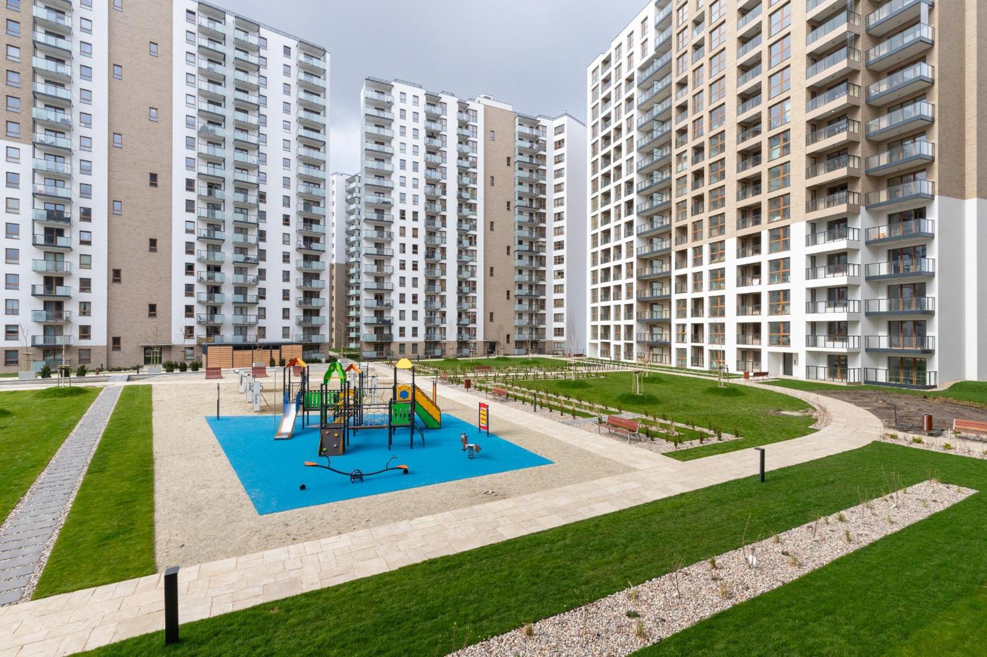 Nowa Letnica Comfortable Apartments With Balcony & Parking Gdansk By Noclegi Renters מראה חיצוני תמונה