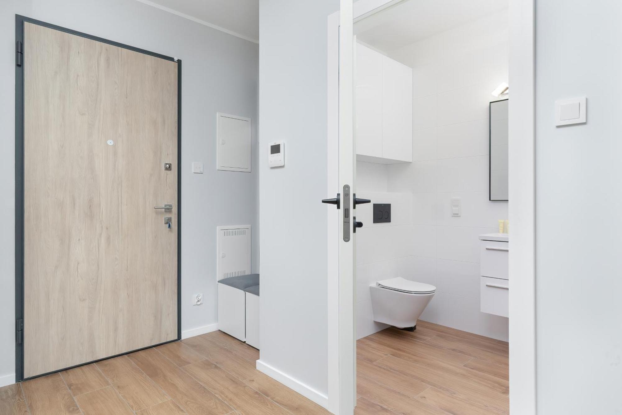 Nowa Letnica Comfortable Apartments With Balcony & Parking Gdansk By Noclegi Renters מראה חיצוני תמונה
